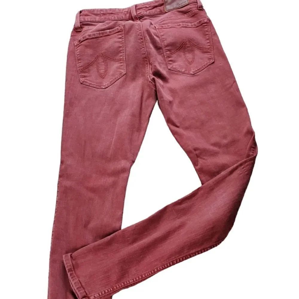 Nordstrom Level 99 Rust Liza Skinny Jeans